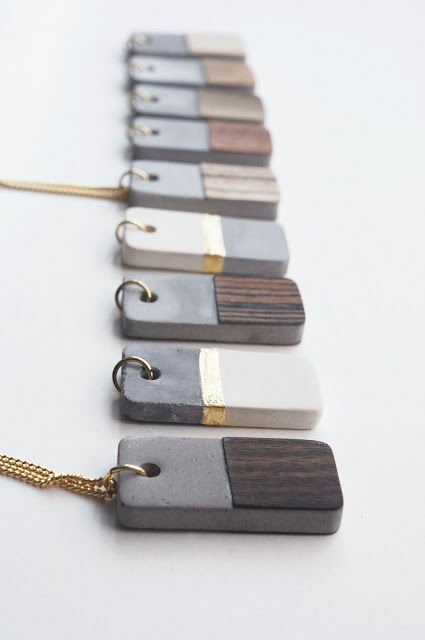 Брелок "Бетон-дуб"